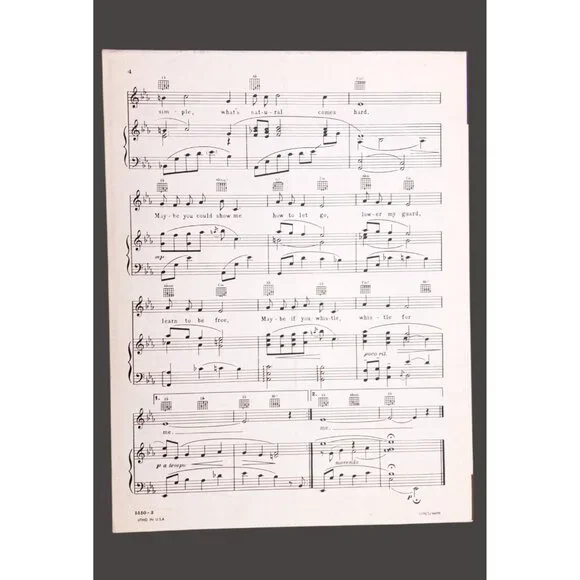 Vintage Anyone Can Whistle 1964 Sheet Music Stephen Sondheim Musical Lee Remick - Picture 2 of 3